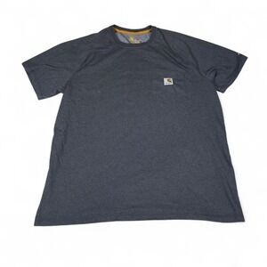 Carhartt Pocket T-Shirt Gray Men's XL Relaxed Fit